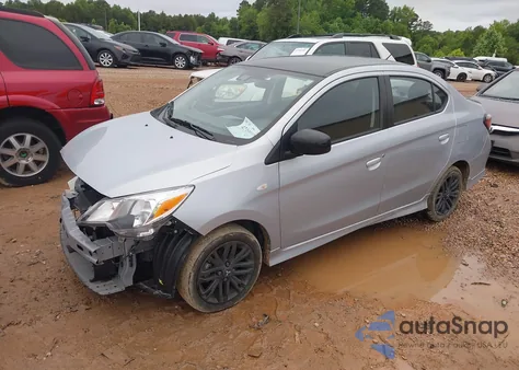 2024 Mitsubishi Mirage G4 Black Edition z USA, uszkodzony, nr VIN ML32FUFJ3RHF04707